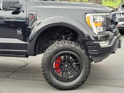 2023 Ford F-150 Lariat BLACK WIDOW EDITION LIFT WHEELS TIRES LEATHER